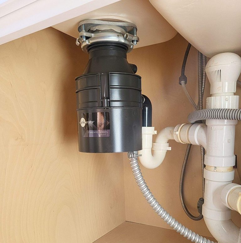After Garbage Disposal Replacmen