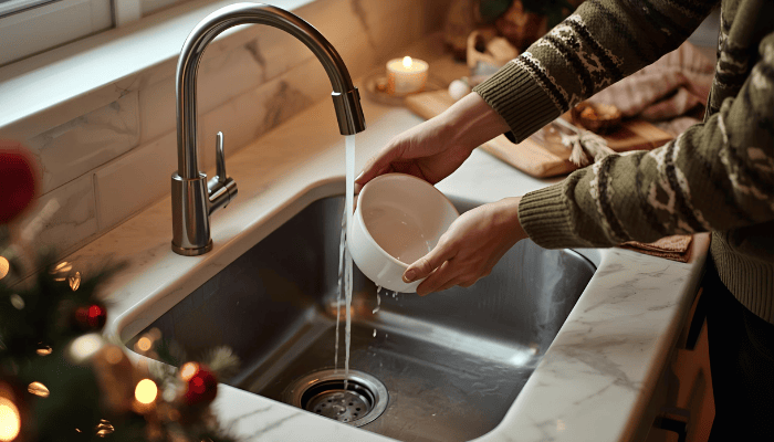 Holiday Kitchen Scene