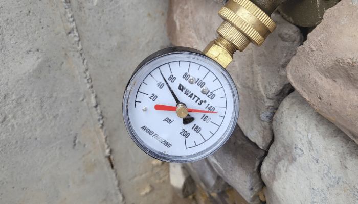Water Pressure Meter
